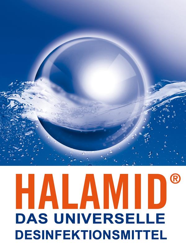 Halamid ist ein modernes Desinfektionsmittel mit universellen Einsatzmöglichkeiten.